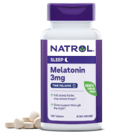 Купить Natrol, Мелатонин, Melatonin, 3 мг, 100 таблеток