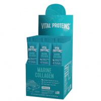 Sotib oling Vital Proteins, Dengiz yovvoyi baliqlari kollageni, ta'msiz, 10 g lik 20 ta paketcha