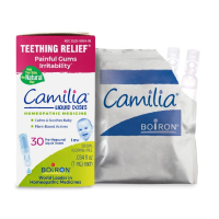 Boiron Camilia, Гомеопатическое лекарство для облегчения прорезывания зубов, 30 разовых доз жидкости