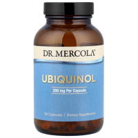 Купить Dr. Mercola, Ubiquinol, убихинол, 200 мг, 90 капсул