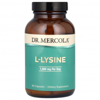 Sotib oling Dr. Mercola, L-Lizin, L-Lysine, 1500 mg, 90 kapsula