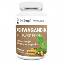 Sotib oling Dr. Berg, BioPerinli Ashvaganda (qora muruch), 90 kapsula