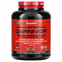 Sotib oling MuscleMeds, Carnivor, Mol go'shtidan izolyat oqsil, mevali don ta'mli, 1736 g