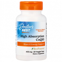 Sotib oling Doctors Best, CoQ10 BioPerine bilan, 400 mg, 60 kapsula