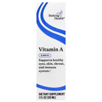 Купить Seeking Health, Витамин A в каплях, Vitamin A Drops, 1500 мкг (5000 МЕ), 30 мл