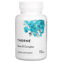 Купить Thorne, Basic B Complex, комплекс основных витаминов группы B, 60 капсул