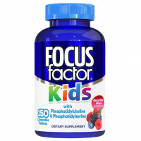 Купить Focus Factor, Kids, Extra Strength, Фокус фактор для детей, Berry Blast, 150 жевательных таблеток