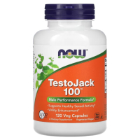 Купить NOW Foods, TestoJack 100, 120 растительных капсул