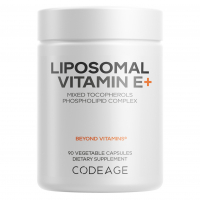 Sotib oling Codeage, Liposomal vitamin E+, aralash tokoferollar, 90 kapsula