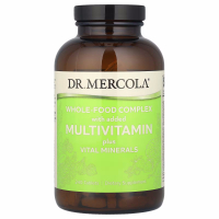 Sotib oling Dr. Mercola, Butun oziq-ovqat multivitaminlari va hayotiy muhim minerallar, 240 tabletka