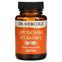 Купить Dr. Mercola, Liposomal vitamin c for kids, липосомальный витамин C для детей, 30 капсул