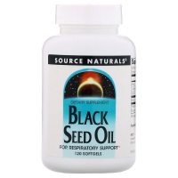 Купить Source Naturals, Масло черного тмина, 120 мягких таблеток