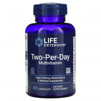 Купить Life Extension, Two-Per Day Multivitamin, 60 капсул