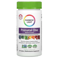 Rainbow Light, Prenatal One Multivitamin, пренатальные мультивитамины, 90 таблеток