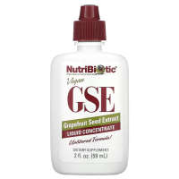 NutriBiotic, экстракт семян грейпфрута GSE, жидкий концентрат, 59 мл