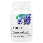 Thorne, Advanced Iron Complex, улучшенный комплекс с железом, 60 капсул