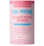Vital Proteins Collagen Peptides with Hyaluronic Acid and Vitamin C, Пептиды коллагена с гиалуроновй кислотой и витамином С, со вкусом клубники и лимона, 299 г