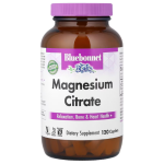 Bluebonnet Nutrition, Magnesium Citrate, Цитрат магния, 120 капсул