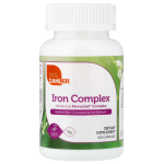 Zahler, Iron complex, комплекс с железом, 100 капсул
